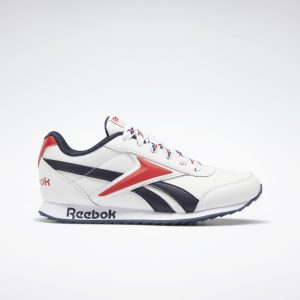 Reebok  Royal Classic Jogger 2 White / Vector Navy / Vector Red (FZ2018)
