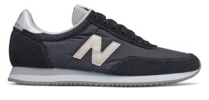 New Balance Black and White 720 Sneakers (WL720EB)