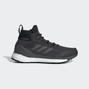 adidas Terrex Free Hiker Core Black / Grey Six / Active Orange (D97203)