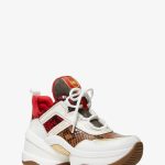 Michael Kors Sneaker Olympia  Luggage Multi (43R2OLFS2E)