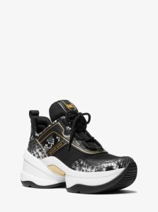 Michael Kors Sneaker Olympia  Schwarz (43R2OLFS6D)