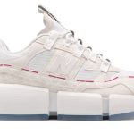 New Balance White and Pink Jaden Smith Edition Vision Racer Sneakers (MSVRCJSA)