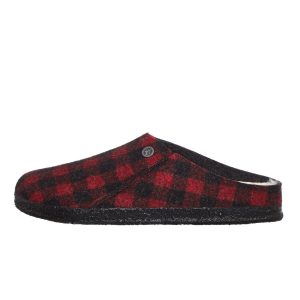 Birkenstock Zermatt Shearling WZ Plaid Red (1017542)