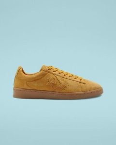 Converse Final Club Pro Leather Low Top Yellow Yellow (168599C)