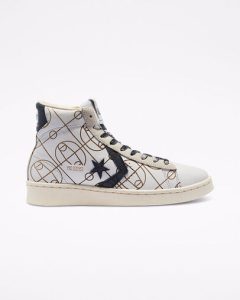 Converse Laser Graphics Pro Leather High Top White White (169116C)
