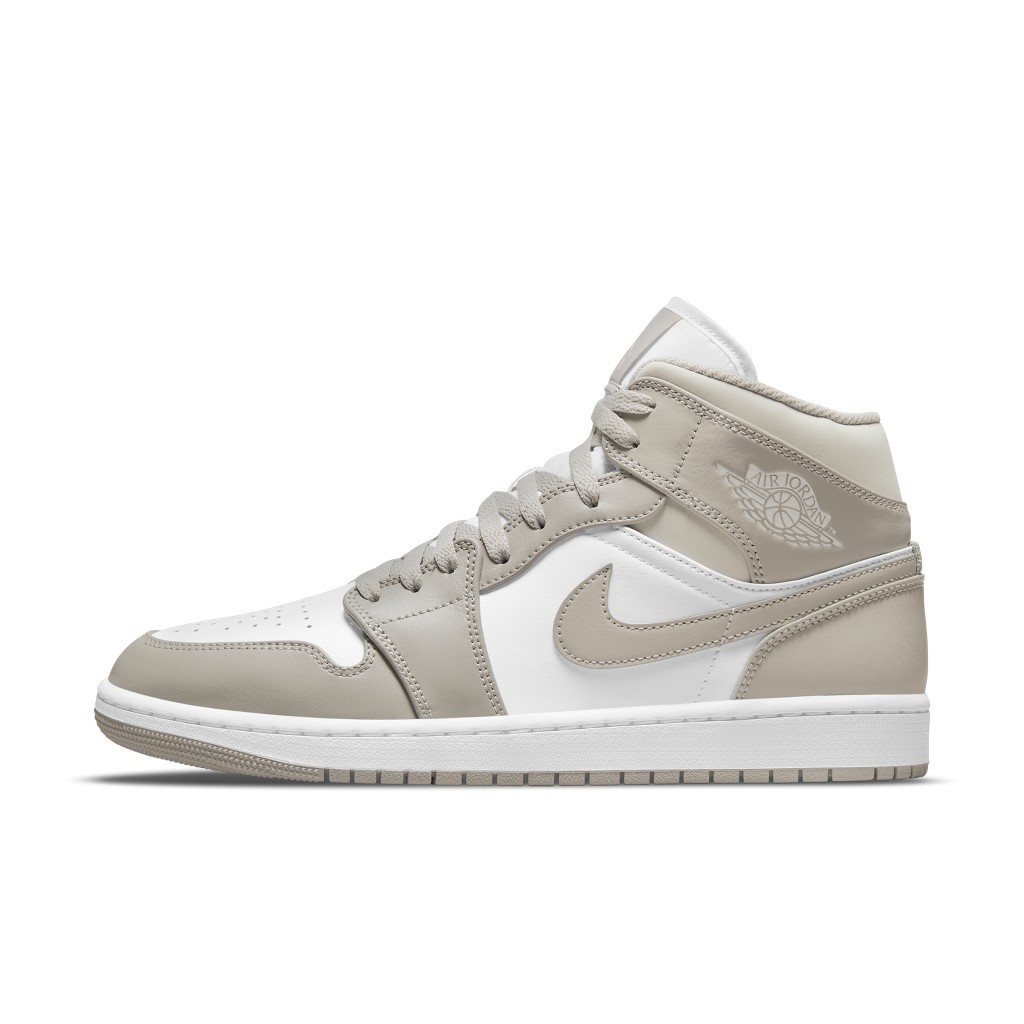 Air Jordan 1 Mid Linen (554724-082)