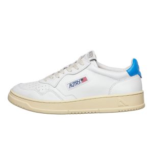 Autry Medalist Low White / Bril Blue (AULMLL40)
