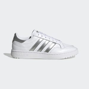 adidas Team Court W Footwear White / Silver Metallic / Footwear White (EG9824)