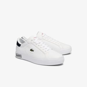 Lacoste Damen-Sneakers POWERCOURT Weiss (41SFA0048-407)