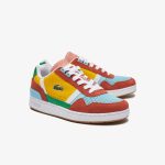 Lacoste Damen-Sneaker T-CLIP Lacoste x Peanuts – Yellow & Green Size 36 Gelb (42SFA0075-P1G)