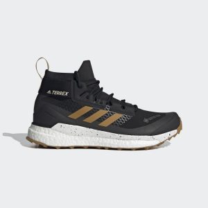 adidas TERREX Free Hiker GORE-TEX Wanderschuh Core Black / Mesa / Crystal White (FZ2507)