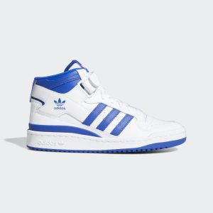 adidas Forum Mid Schuh Cloud White / Royal Blue / Cloud White (G57985)
