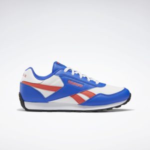 Reebok Royal Rewind Run White / Court Blue / Dynamic Red (H02090)