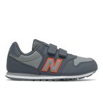 New Balance  Jungen 500 Hook & Loop – Grau/Orange, Grau/Orange (PV500WND)