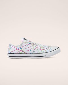 Converse Archive Paint Splatter Chuck Taylor All Star Low Top Weiß/Multi/Weiß (170809C)