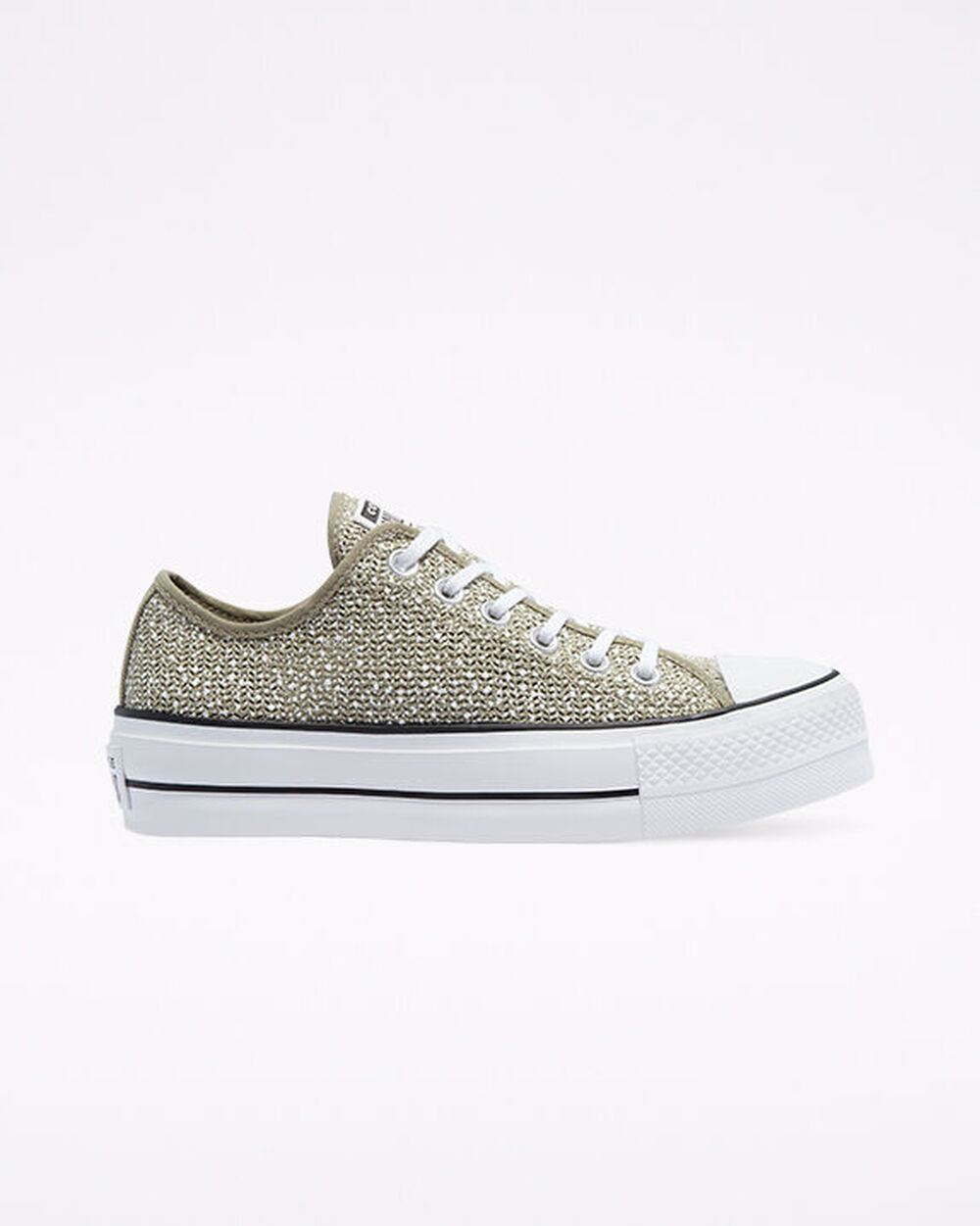 Converse Atmungsaktive Platform Chuck Taylor All Star Low Top Beige Beige (570791C)