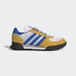 adidas Marathon Trail Schuh Cloud White / Bold Gold / Blue (FY3683)