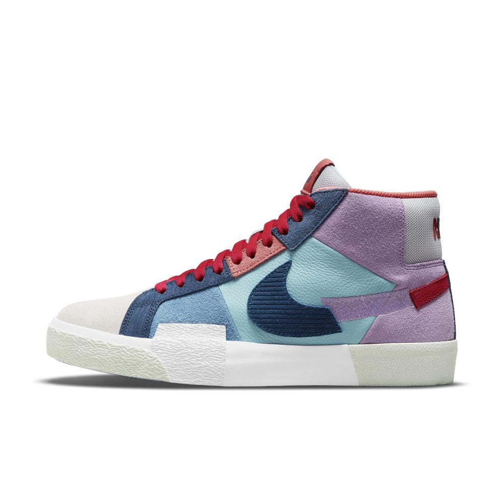 Nike SB Zoom Blazer Mid Premium Skateboardschuh – Lila Lila (DA8854-500)