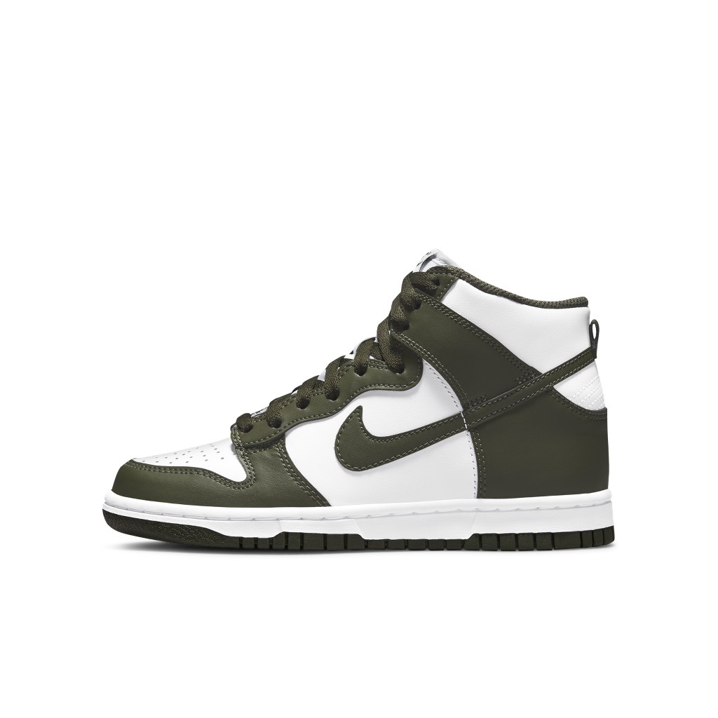 Nike  Dunk High Olive Green (GS) (DB2179-105)