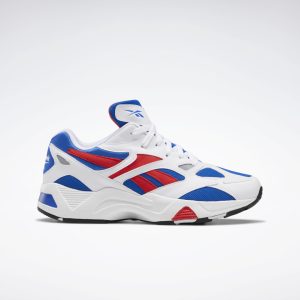 Reebok Aztrek 96 White / Humble Blue / Radiant Red (EF3575)