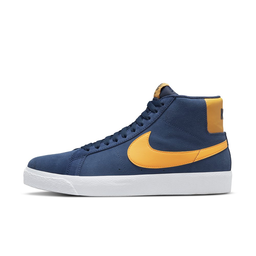 Nike SB Zoom Blazer Mid Skateboardschuh – Blau Blau (864349-402)
