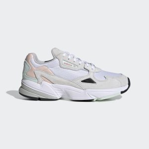 adidas Falcon Schuh Cloud White / Grey One / Icey Pink (FV8258)