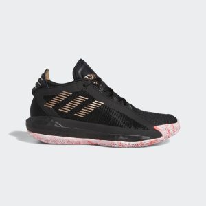 adidas Dame 6 Schuh Core Black / Signal Pink / Core Black (FX9025)