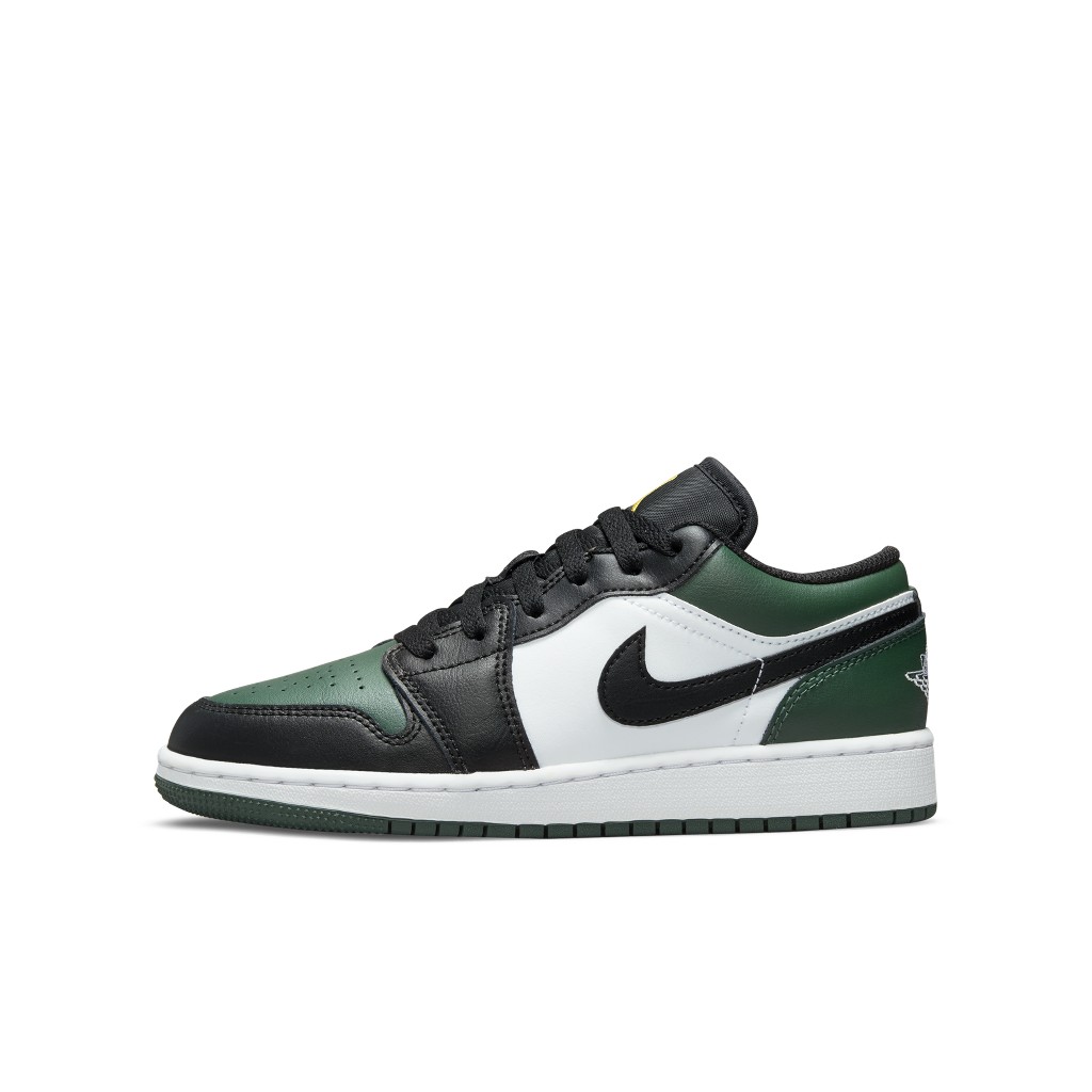 Air Jordan  1 Low Green Toe (GS) (553560-371)