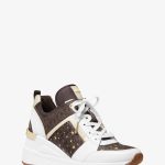 Michael Kors Sneaker Georgie  Brown Multi (43R1GEFS2B)
