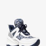Michael Kors Sneaker Olympia Jeansblau Multi (43S1OLFS2Y)
