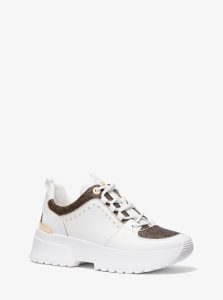 Michael Kors Sneaker Cosmo  Op Wht/braun (43T9CSFS3L)