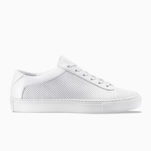 KOIO capri white perforated women White Perforated (CAWP4)