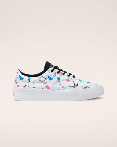 Converse Skid Grip CVO Ox  White / Court Green / Black (170724C)