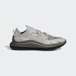 adidas 4D Fusio Schuh Grey One / Core Black / Signal Green (H04511)