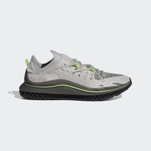 adidas 4D Fusio Schuh Grey One / Core Black / Signal Green (H04511)