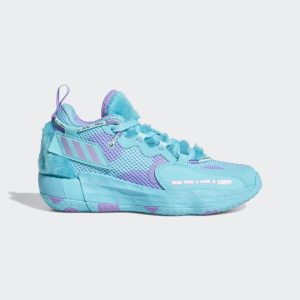 adidas Dame 7 EXTPLY Sulley Schuh Pulse Aqua / Pulse Aqua / Sonic Fuchsia (S42807)