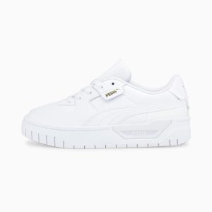 Puma Cali Dream Lth Damen-Sneakers  Weiß (383157-01)
