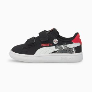 Puma Smash v2 Lil V Baby Schwarz/Weiß (380905-02)