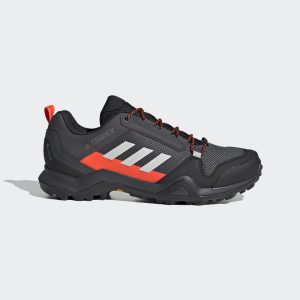 adidas TERREX AX3 GORE-TEX Wanderschuh Dgh Solid Grey / Grey One / Solar Red (FX4568)
