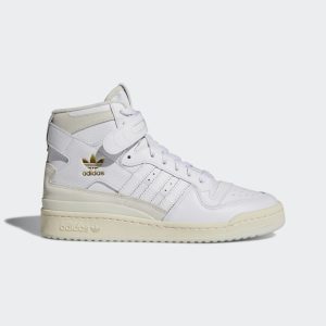 adidas Forum 84 Hi Schuh Cloud White / White Tint / Glory Green (Q46367)