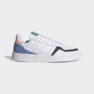 adidas Supercourt Schuh Cloud White / Legend Ink / Glow Pink (FX8108)