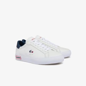Lacoste Damen-Sneakers POWERCOURT Weiss (43SFA0030-407)