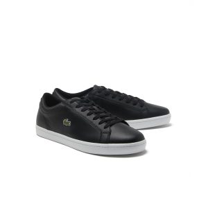 Lacoste Herren-Sneakers STRAIGHTSET Schwarz (33CAM1070-024)