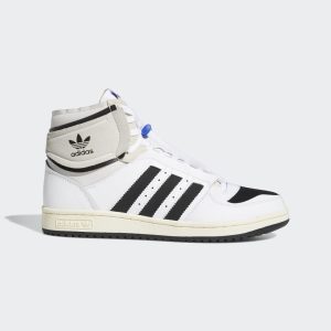 adidas Top Ten DE Schuh Cloud White / Core Black / Bold Blue (Q46255)