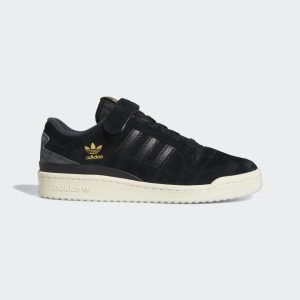 adidas Forum 84 Low Schuh Core Black / Cream White / Carbon (Q46366)