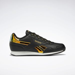 Reebok Royal Classic Jogger 3 Black / Black / Gold Metallic (G57515)