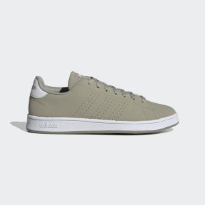 adidas Advantage Base Schuh Feather Grey / Feather Grey / Cloud White (H00550)