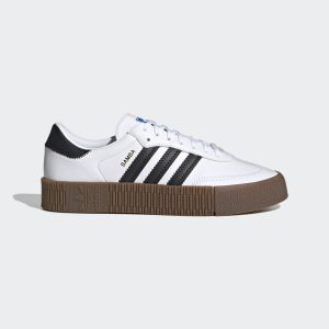 adidas SAMBAROSE Schuh Cloud White / Core Black / Gold Metallic (H01867)