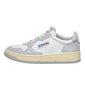Autry  Medalist Low White / Vapor (AULWWB10)