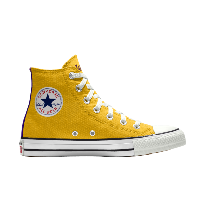 Converse LA Lakers – Converse x NBA Custom Chuck Taylor All Star High Top Yellow Yellow (164503CHO20Lakers_yellow)